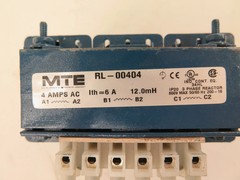 MTE RL-00404 Line Reactor 3 Phase 600V max 12.0mH