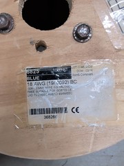 ALPHA WIRE 6825 BL001 / 6825BL001 Hook-Up Wire, EcoWire Plus, 6825, Blue, 18 AWG