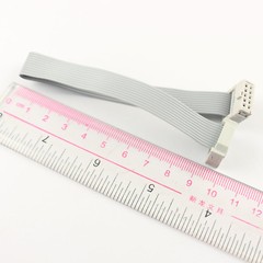 5Pcs 2.54mm Pitch 2×5 Pin 10 Pin 10 Wire Extension IDC Flat Ribbon Cable L= 20CM