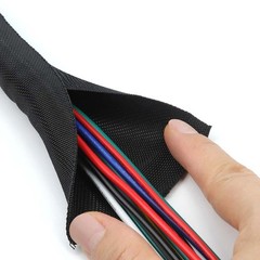 Expandable Sleeving Braided Cable Tidy Wire Harness Flexible Polyester 3mm-60mm