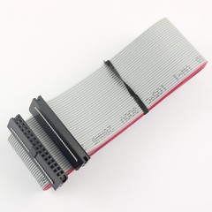 2Pcs 2mm 2.0mm Pitch 30 Pin 30 Wire Extension IDC Flat Ribbon Cable Length 60CM