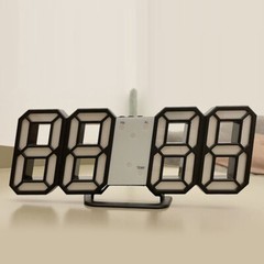 USB Fashion 3D LED Digital Clock Multifunction Electronic Clock Home Decoration