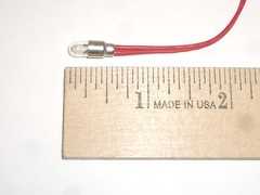 WORKMAN E16 6V DC GRAIN OF WHEAT METER LIGHT LAMP LAMPS INDICATOR CB RADIO 1PC