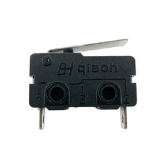 QIAOH KW11-2 5A GP 125V/250VAC Lever 2-Pin Limit Micro Switch (2 Pieces)