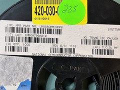 235 NATIONAL LM555CMM/NOPB 555 Type, Timer/Oscillator (Single) IC 100kHz 8-VSSOP