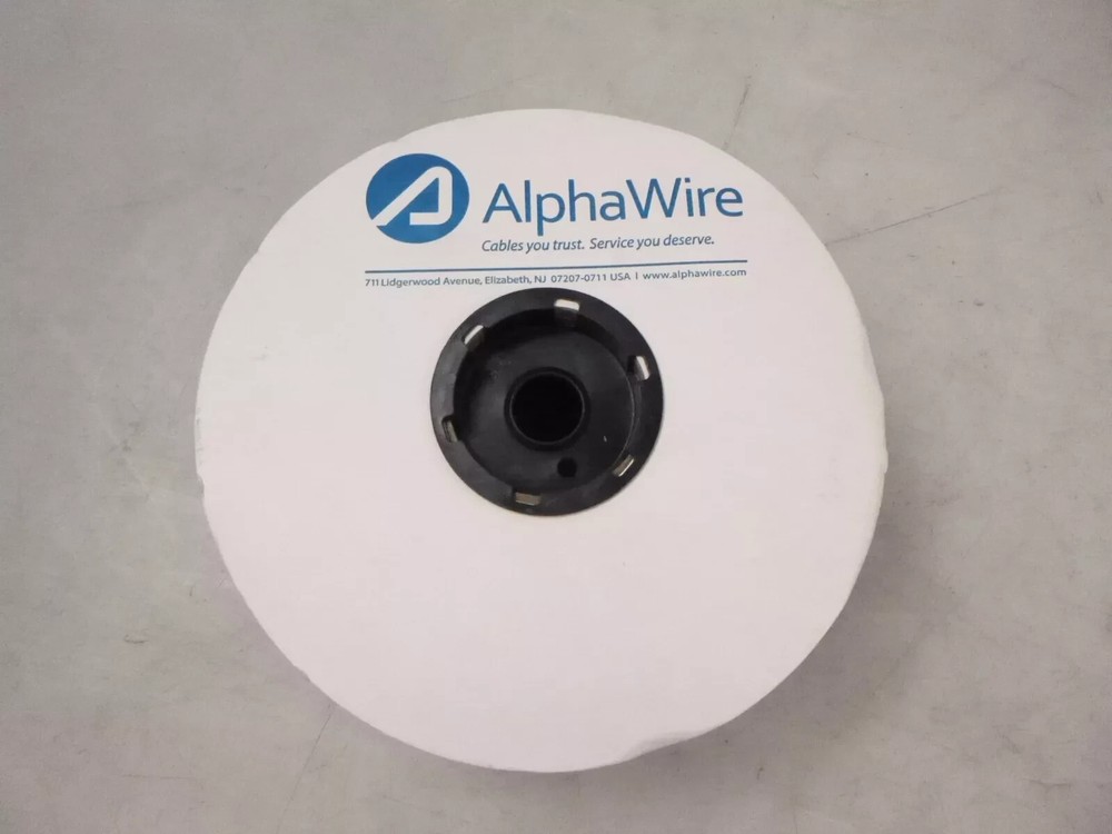 500′ AlphaWire PVC-105-5 Black #5 All-Purpose PVC Tubing 300V 105C .25″ OD