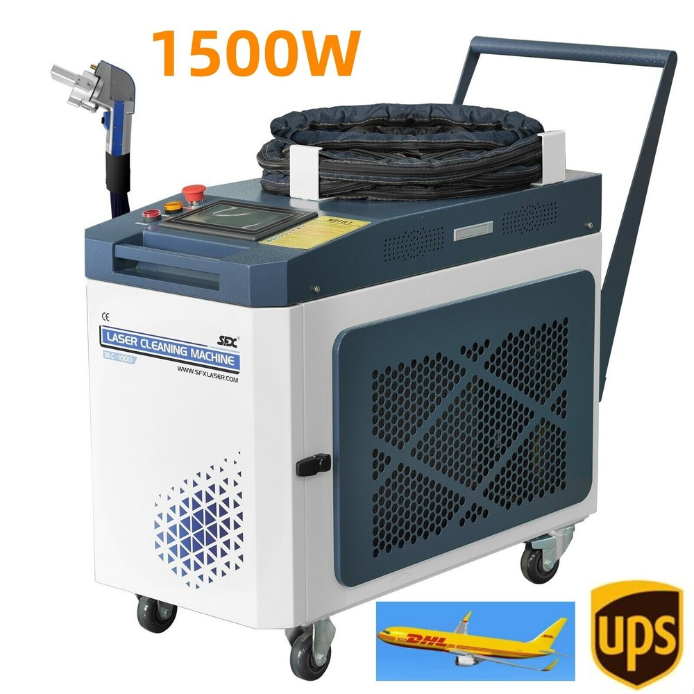 Laser Paint Removal Laser Stripping Machine 1500W MAX Auto laser cleaning 220V