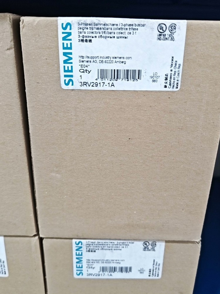 1PCS NEW 3RV2917-1A 3-Phase Busbar SIEMENS