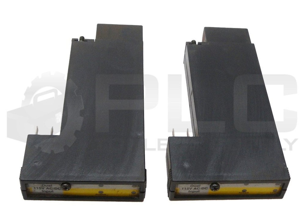 LOT OF 2 RELIANCE ELECTRIC 45C40 DUAL 115 VAC/DC INPUT MODULE