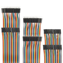120pcs Breadboard Jumper Wires Assorted Kit 10cm 15cm 20cm 30cm 40cm 50cm 100cm