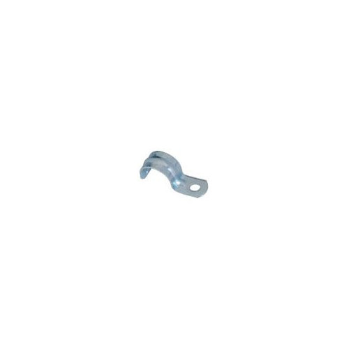 PECO 163-S, 3/4″, Zinc Plated Steel, 1-Hole, Snap-On, Rigid Conduit Strap, 1 pc