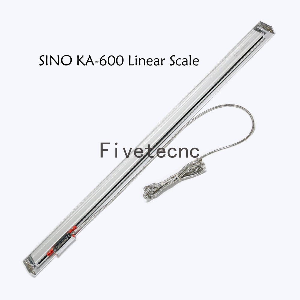 SINO KA600-2600mm Linear Glass Scale 0.005mm Optical Encoder for Machines