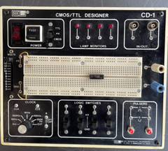 Breadboard,CD-1, E&L Instructment 1Hz-100KHz w/power supply