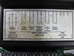 Asco A300210461C Transfer Switch Controller 240V 104A Control Board