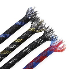 1m Expandable Braided Cable Sleeving 3~16mm Auto Wiring Harness Tidy Sheathing