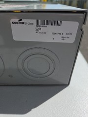 Eaton Cooper B-line U264 4 Jaw 200 A 600v 1 Phase 3 Wire Meter Socket 3R