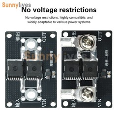 40A65A 100A No voltage limit Anti-backflow Ideal Diode Module for solar charging