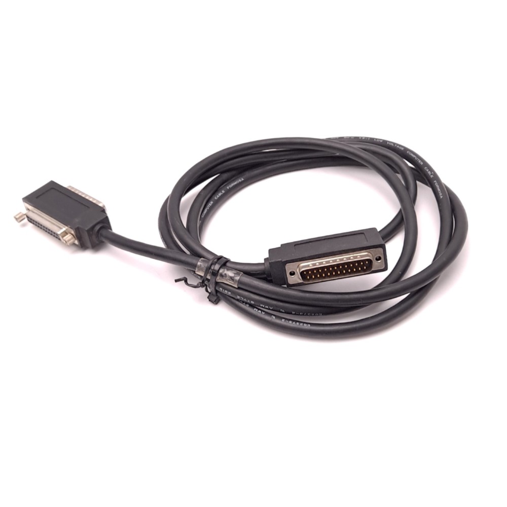 GE Fanuc IC693CBL301A Backplane Cable 25-Pin D-Sub Connection, Length: 2m