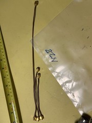 RF Copper Tube Semi Rigid N Male to N Male 12/14/32cm Test Cable Rohde & Schwarz