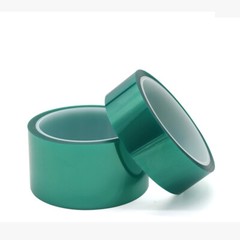 33M PET Adhesive Polyester Tape High Temp Masking Powder Coating Green 5-100mm