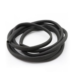 Black Fibreglass High Temperature Sleeving Wire Harness Cable Insulating Tube