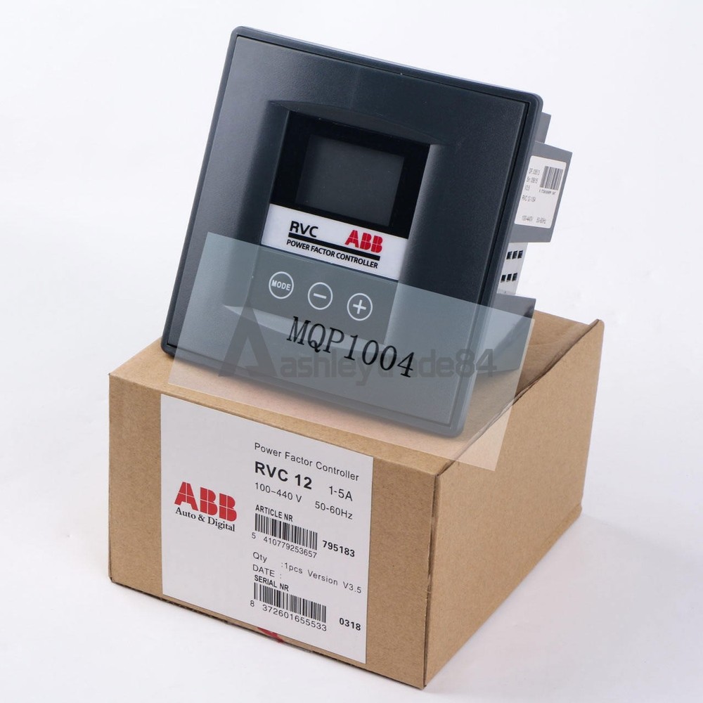 1PCS NEW ABB RVC-12/1-5A Power Factor Controller RVC 12 1-5A
