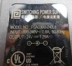 NEW PHIHONG PSAC30U-240L6 SWITCHING POWER SUPPLY *READ*