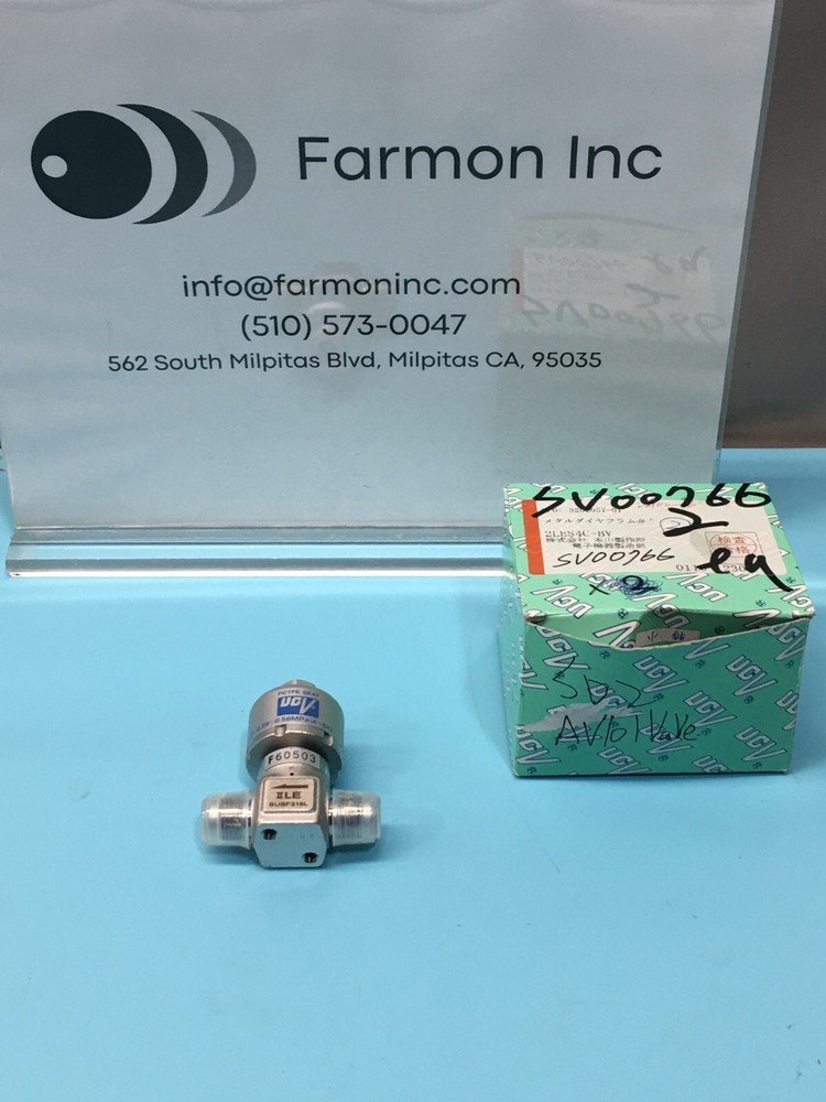 UCV MOTOYAMA DIAPHRAGM VLV PCTFE SEAT N.O. SUP.4~6K, 0.39~0.58MPA, 151034