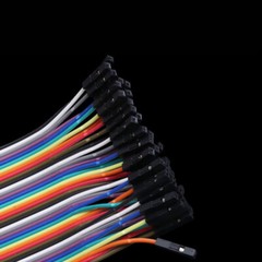 40P Dupont wire 10CM-30CM Cables Line Jumper Connector F-F/M-M/Male to Female