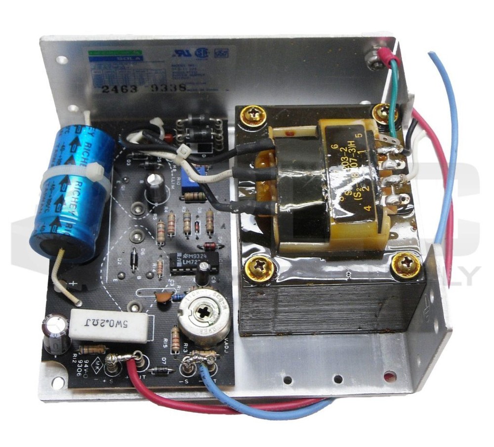 SOLA SLS-12-034 REGULATED POWER SUPPLY 240VAC 47-63HZ