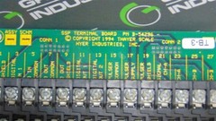 USED Hyer Industries B-54296 Thayer Scale SSP Terminal Board
