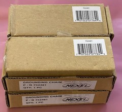 Lot of 4x New Nexel Grounding Chain Kits Nexel 725481 Ground Chain 1 Foot Nexel