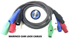 MARINCO CAM LOCK #2 Entertainment Generator Power Cables 15′ EA M TO F
