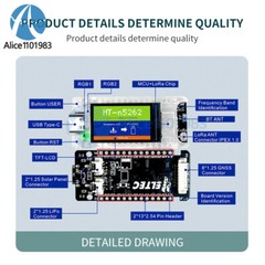 HelTec AutoMation Node T114 LoRa Development Board nRF52840 SX1262 Module Type-C