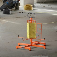 Durable Floor or Wall Mounted Wire Spool Rack – Efficient Cable Management Rack