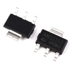 AMS1117 – 3.3V 1.2V 1.5V 1.8V 2.5V 5.0V ADJ Voltage Regulator Chip SOT223 IC