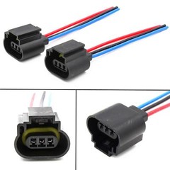 H13 9008 Wiring Harness Female Plug Headlight Pigtails Socket Connectors HUMMER