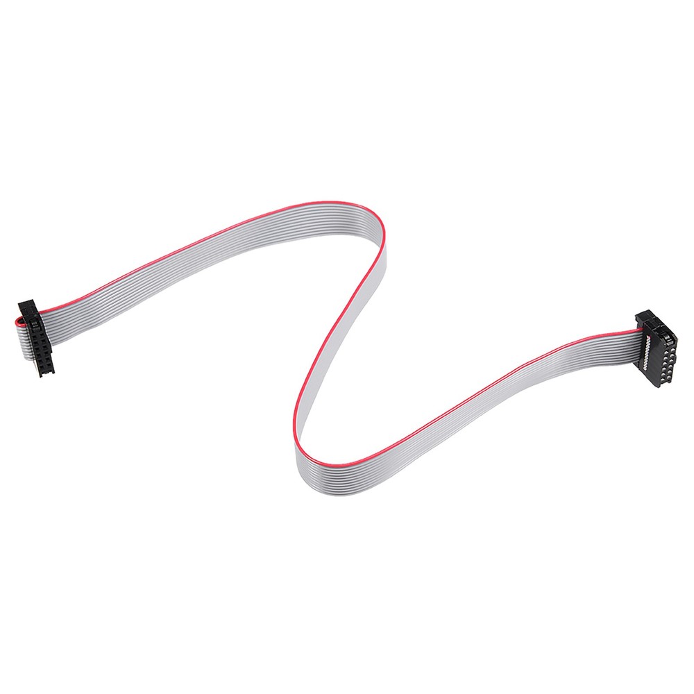 5 Pack Long 30CM 2MM Flat Ribbon Cable IDC 12 Pin Connector