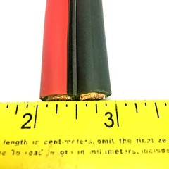 Battery Booster Jumper Cable Twin Wires Flexible Pure Copper 2 Gauge AWG Size