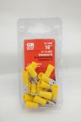 Lot of 2 Gardner Bender 20-145M 12-10 AWG Yellow Male Disconnect 16ct each TF