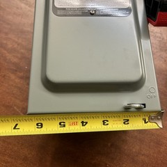 NIB – Square D – VHU361RB – Heavy-Duty, Unfused Safety Switch , Viewing Window
