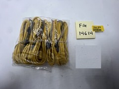 Pack of 5 – AWM STYLE 2464 26AWG 80°C VW-1 300V STONE Cable Yellow