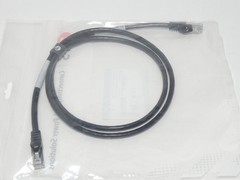 FS C6ASFTPSGPVC Cat6a Snagless SFTP PVC CM Patch Cable 26AWG 4′ 1.2M Black – …