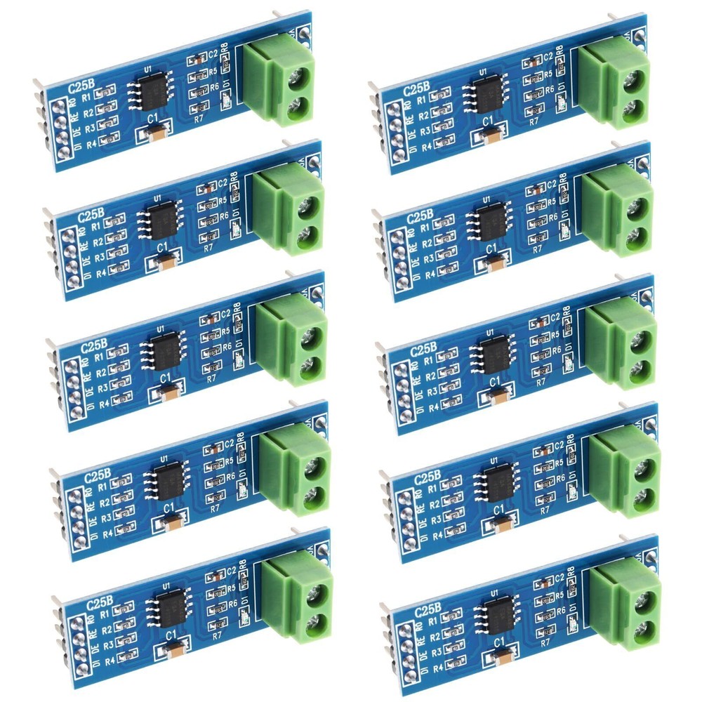 10PCS MAX485 RS-485 Module TTL to RS-485 module for Arduino Raspberry USA SELLER