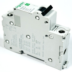 Schneider M9F23106 Multi 9 1P 6A 277V D-Curve Mini Circuit Breaker DIN Rail