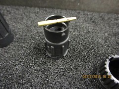 New, Switchcraft, 16880-4SG-522 CONN PLUG FMALE 4POS GOLD CRIMP, LOT OF 5 units