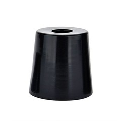 Round Cabinet Black Rubber Instrument Case Feet Foot Circular Choose Size