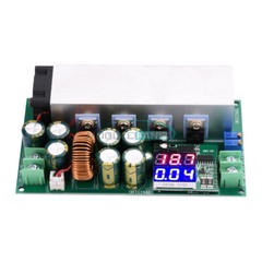 DC12-80V 20A Digital Adjustable Step Down Buck Voltage Regulator Power Module-