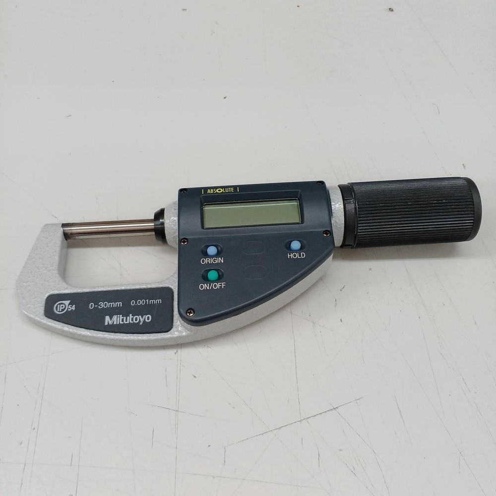 Mitutoyo MDQ-80M Dial Micrometer Precision Measuring Tool