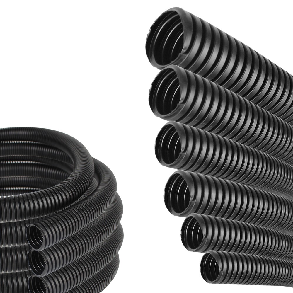 Split Wire Loom Conduit Polyethylene Tubing Sleeve Cable Harness Tube Wrap Lot